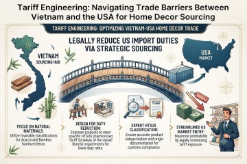Tariff Engineering: Navigating Trade Barriers Between Vietnam and the USA for Home Decor Sourcing